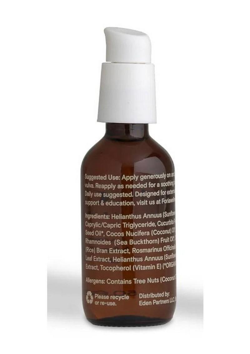 Foria Everyday Hydrating Vulva Moisturizer with Organic Botanicals Foria