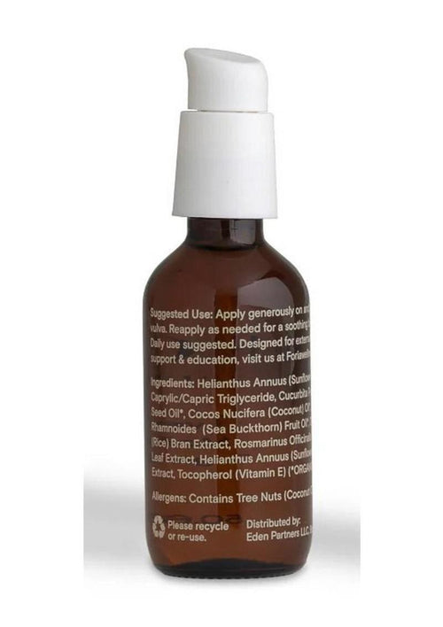 Load image 1 in gallery view. Foria Everyday Hydrating Vulva Moisturizer with Organic Botanicals Foria