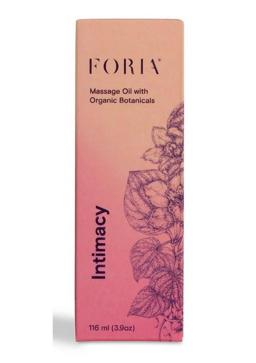 Load image 1 in gallery view. Foria Massage Oil with Organic Botanicals - 3.9oz