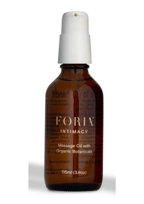 Load image 1 in gallery view. Foria Massage Oil with Organic Botanicals - 3.9oz