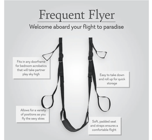 Load image 1 in gallery view. Frequent Flyer Door Swing - Pure Romance By Cassidy