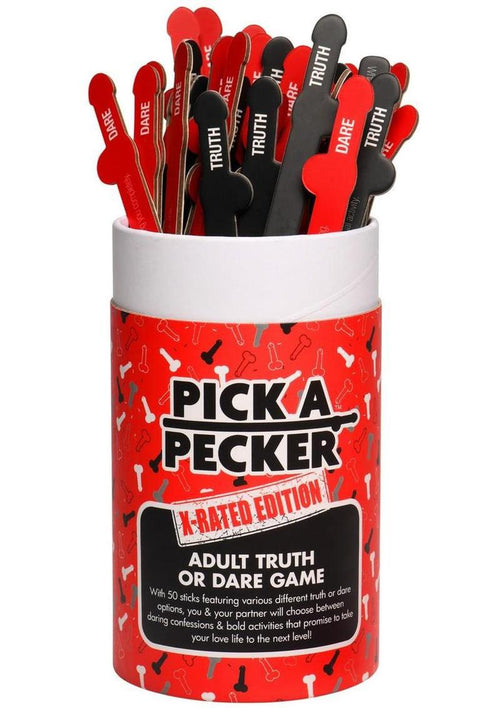 Load image 1 in gallery view. Frisky Pick A Pecker Adult Truth Or Dare X-Rated Edition