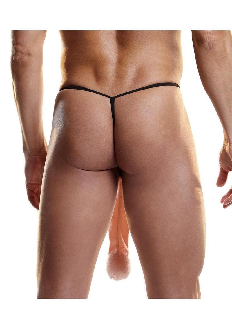 Fundies Foot Long Thong with Paper Ruler Fundies