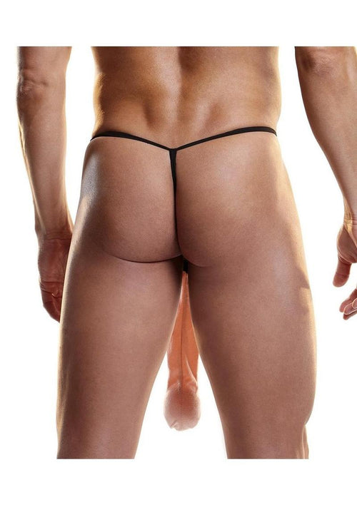 Load image 1 in gallery view. Fundies Foot Long Thong with Paper Ruler Fundies