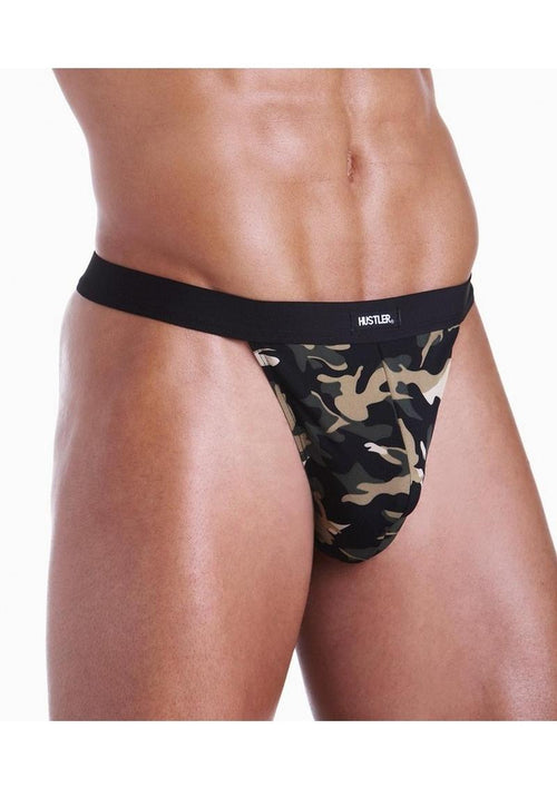 Load image 1 in gallery view. Fundies Gi Jock with Dog Tag Necklace - One Size - Camouflage - Multicolor - One Size