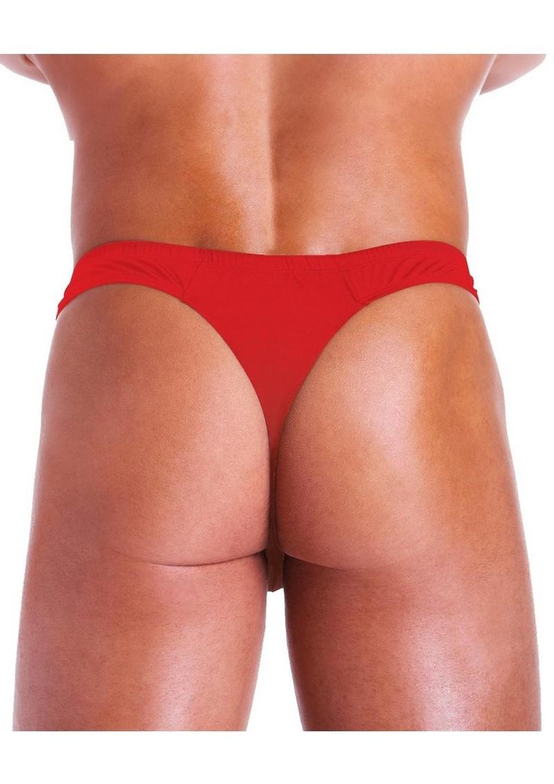 Fundies Unzip It Thong with Rose Petals Fundies