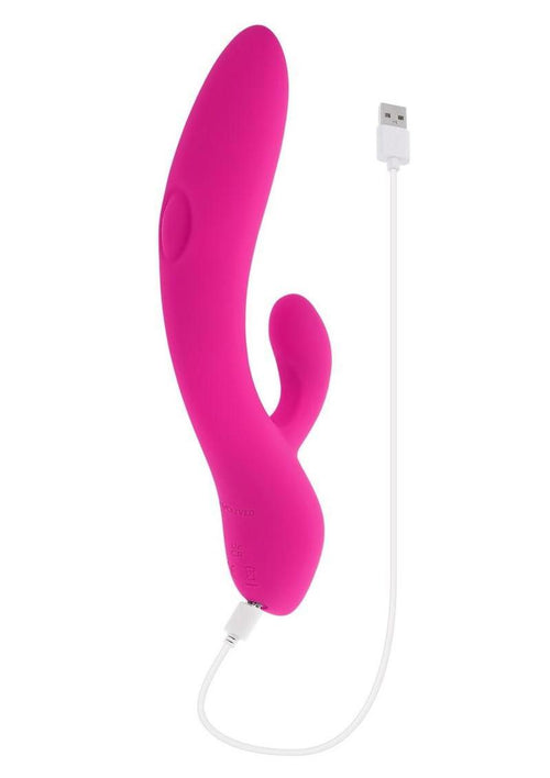 Load image 1 in gallery view. G-Tapper Double Tapping Rabbit Vibrator with Clitoral Stimulator Evolved