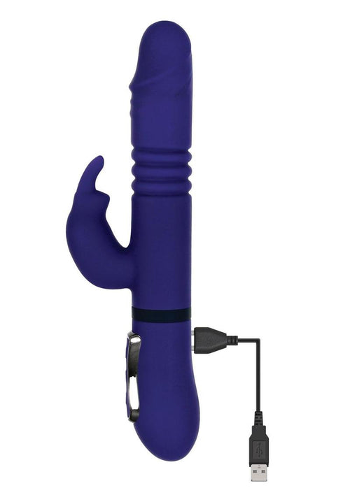 Load image 1 in gallery view. Gender X All In One Rechargeable Silicone Rabbit Vibrator Gender X