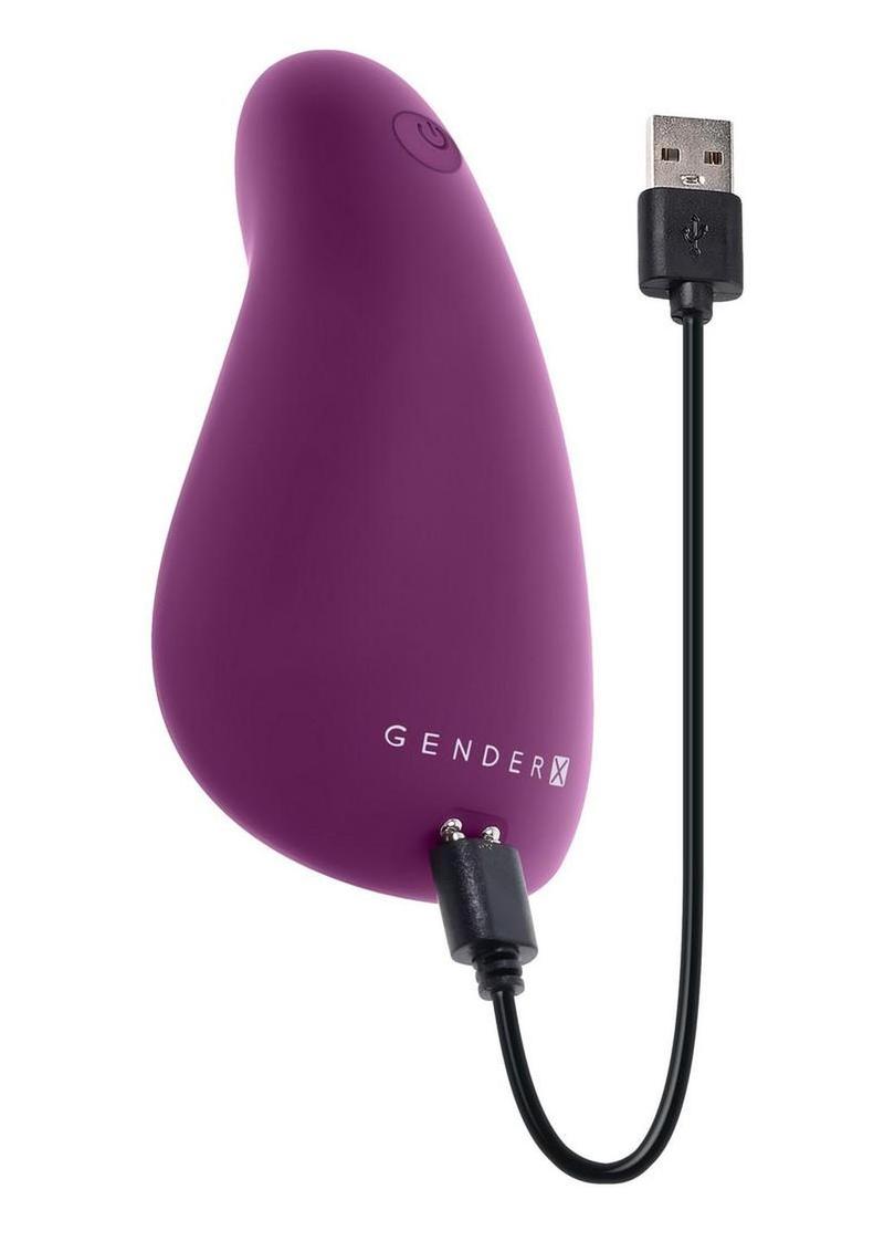 Gender X BJ Buddy Rechargeable Silicone Hand Vibrator Gender X