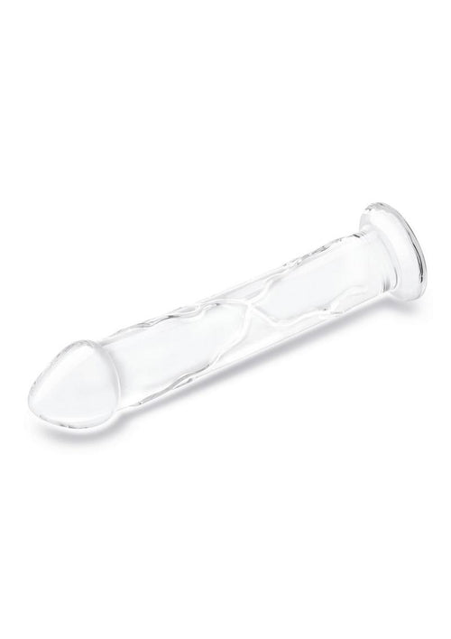 Load image 1 in gallery view. Glas Realistic Glass Dildo – 6 Inch Veined Design Glas