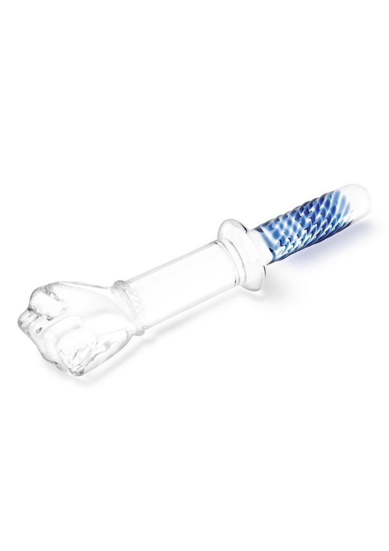 Glas Fist Double Ended Glass Dildo with Handle Grip – 11 Inch Glas
