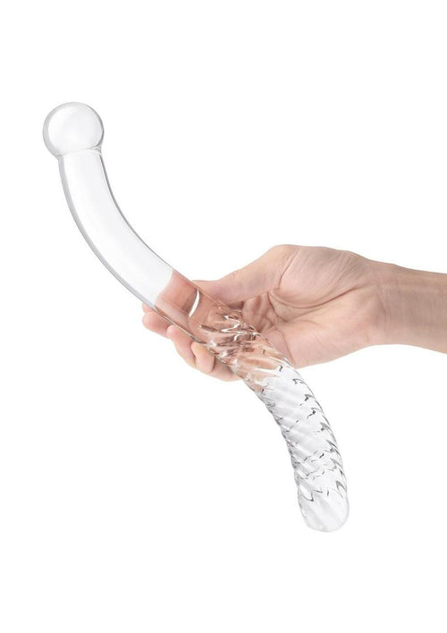 Load image 1 in gallery view. Double Ended Glass Pelvic Wand – Pleasure Tool Glas