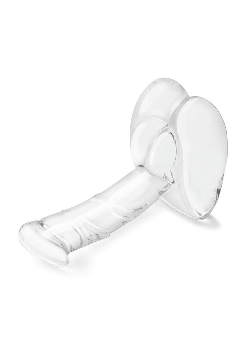 Glas Rideable Standing Glass Dildo – 7.5 Inch Realistic with Stability Base Glas