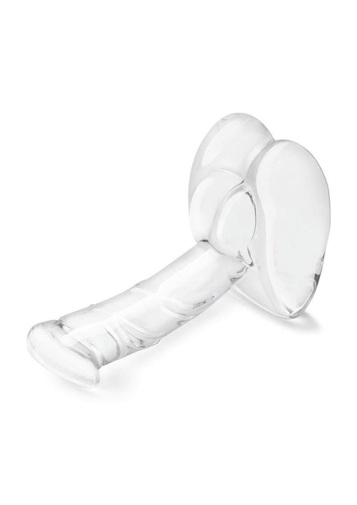 Load image 1 in gallery view. Glas Rideable Standing Glass Dildo – 7.5 Inch Realistic with Stability Base Glas