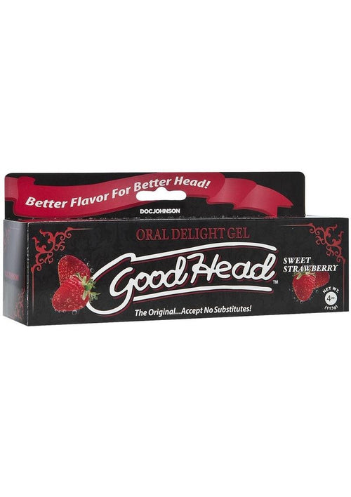 Load image 1 in gallery view. Goodhead Oral Delight Gel Sweet Flavored Strawberry - Its Cassidy Bybee