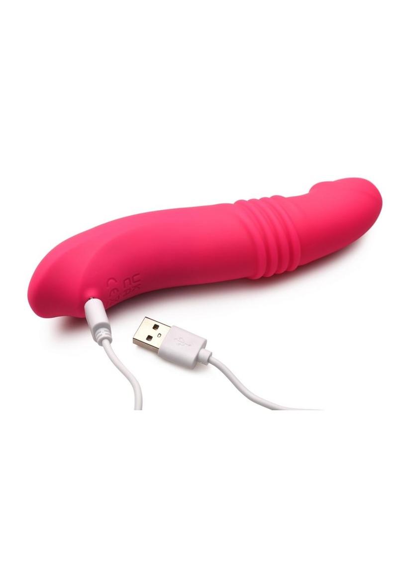 Gossip Blasters 10x Silicone Thrusting Vibrator Gossip