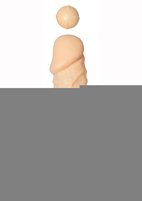 Load image 1 in gallery view. Great Extender 1st Silicone Vibrating Sleeve - Vanilla - 7.5in