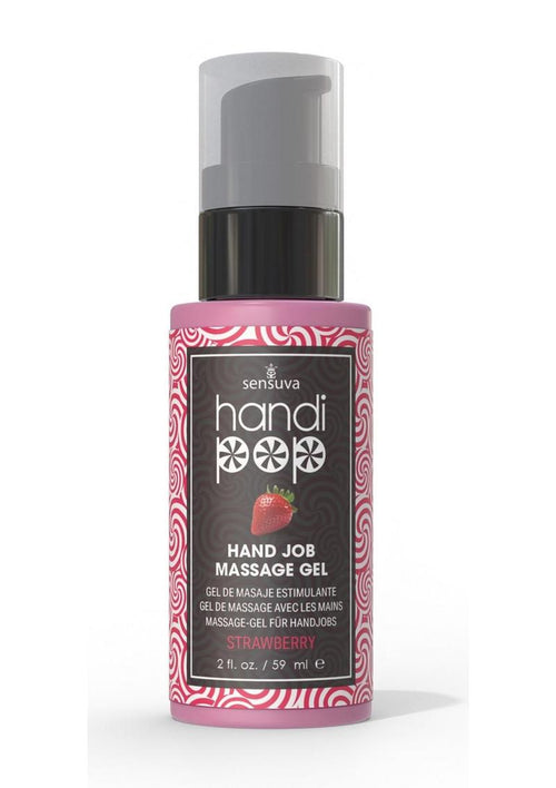 Load image 1 in gallery view. Handipop Edible Hand Job Massage Gel Strawberry - Its Cassidy Bybee