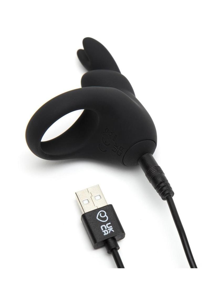 Happy Rabbit Rechargeable Silicone Cock Ring Happy Rabbit