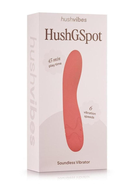 Load image 1 in gallery view. Hush Silicone G-Spot Vibrator - Pink