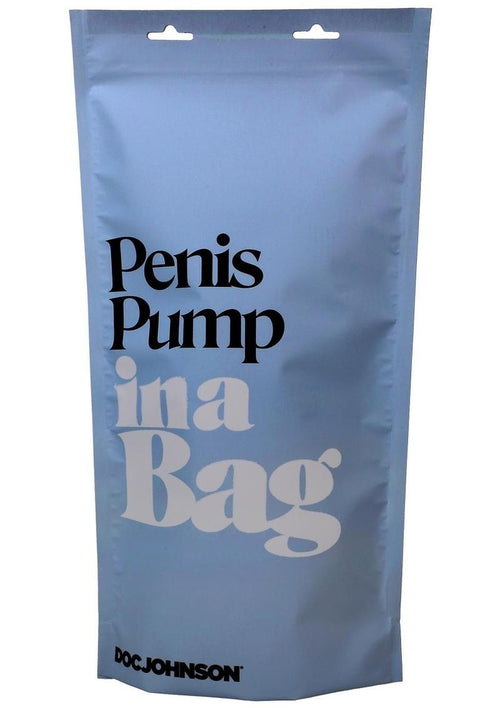 Load image 1 in gallery view. In A Bag Penis Pump - Clear - Bulk