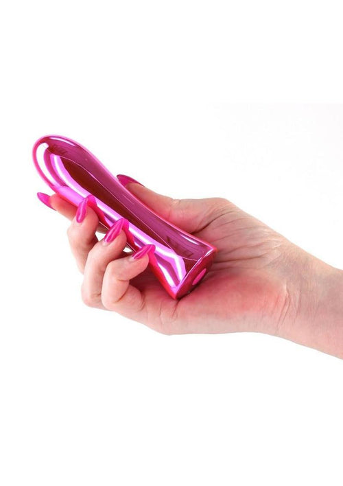 Load image 1 in gallery view. Inya Shimmer Rechargeable Steel Vibrator Inya