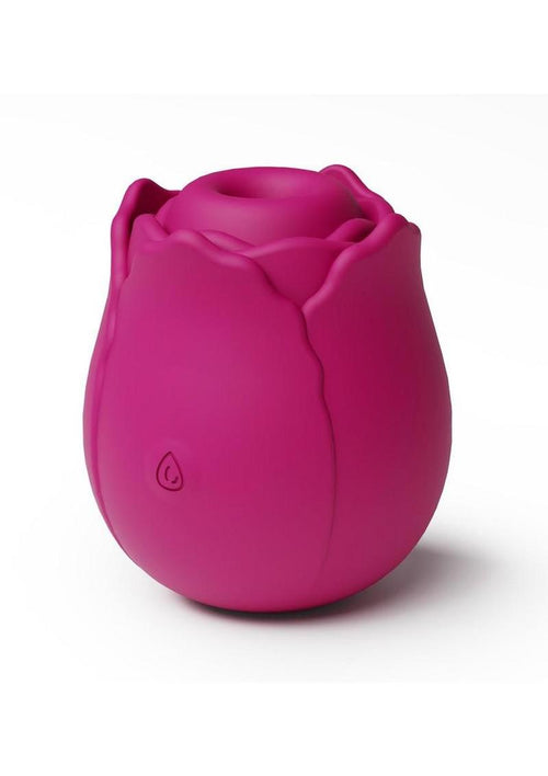 Load image 1 in gallery view. Inya The Vibrating Rose Rechargeable Silicone Clitoral Stimulator - Red