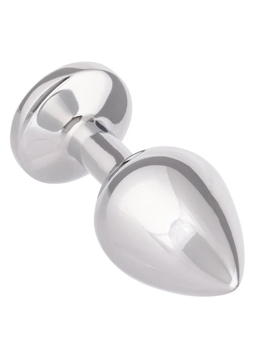 Load image 1 in gallery view. Jewel Amethyst Aluminum Anal Plug Jewel