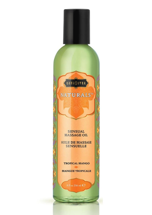 Load image 1 in gallery view. Kama Sutra Naturals Massage Oil Tropical Mango - 8oz