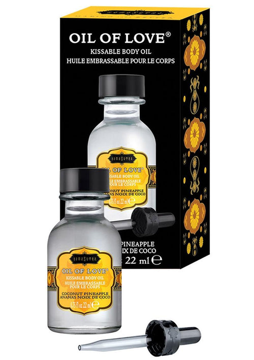 Load image 1 in gallery view. Kama Sutra Oil Of Love Coconut Pineapple - .75oz