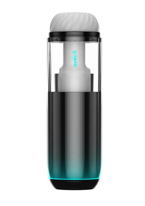 Load image 1 in gallery view. Svakom The Cocoon Silicone App Control Rechargeable Masturbator - Black/Blue