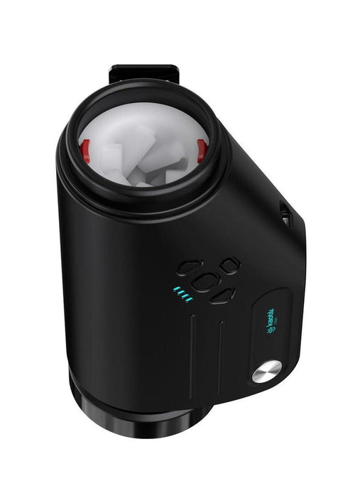 Load image 1 in gallery view. Kaotic Labs The Shotty App Control Rechargeable Stroker - Black/Blue