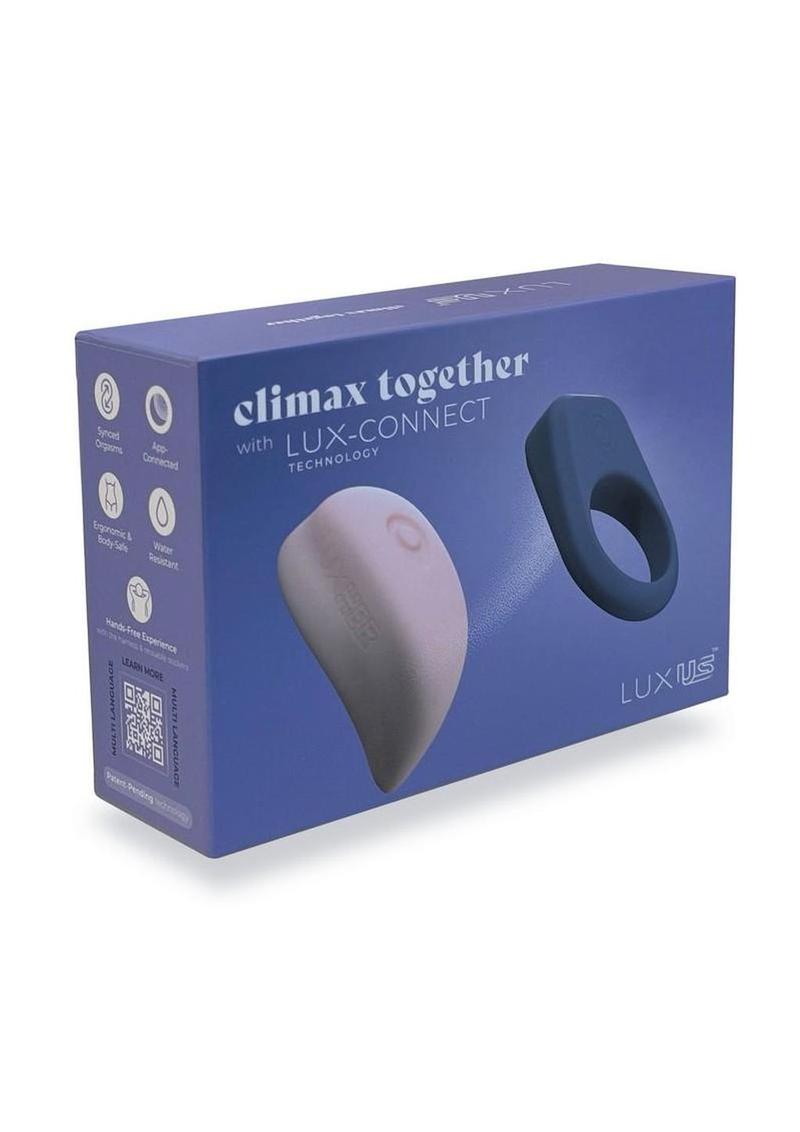 Kiiroo Luxus Interactive Couples Sex Toys - Pink/Purple - Set