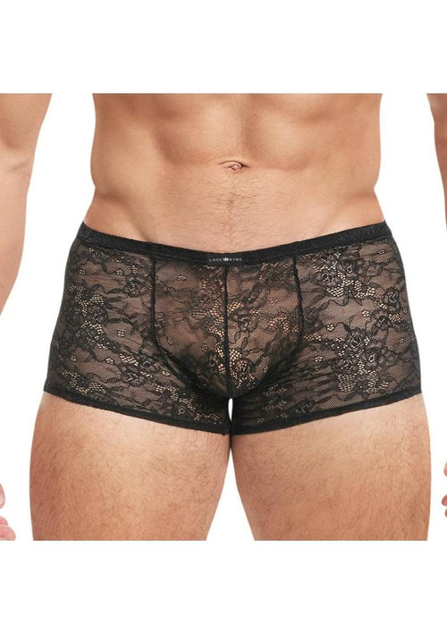 Load image 1 in gallery view. Lace King Lace Boxers - Black - Large/XLarge