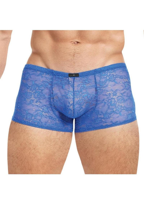 Load image 1 in gallery view. Lace King Lace Boxers - Blue - Large/Medium/Small/XLarge