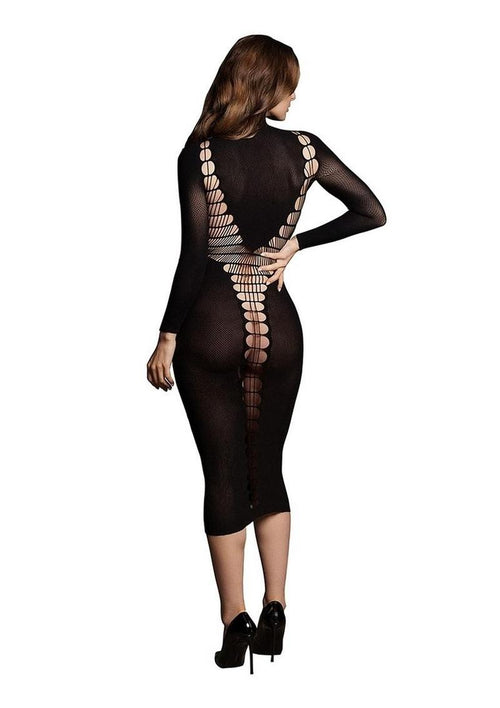 Load image 1 in gallery view. Le Desir Shade Carme Xi Dress with Turtleneck Le Desir