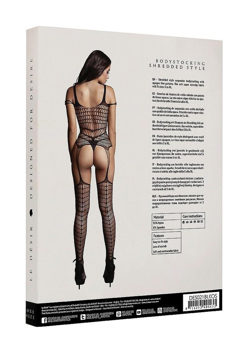 Le Desir Shredded Bodystocking Le Desir