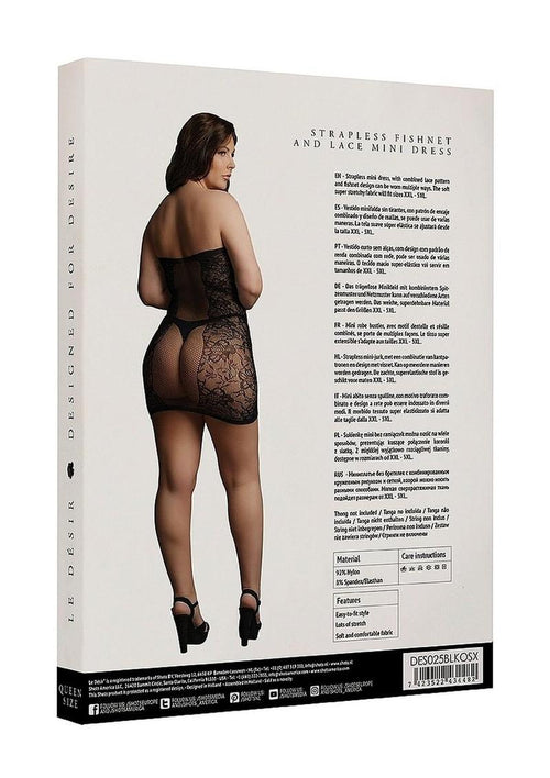 Load image 1 in gallery view. Le Desir Strapless Mini Dress Le Desir