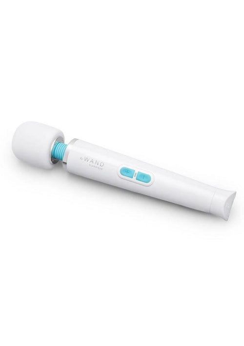 Load image 1 in gallery view. Le Wand Classique Petite Wand Silicone Rechargeable Massager - White