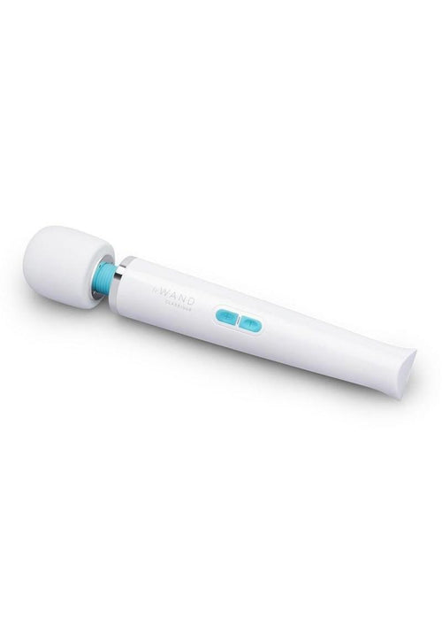 Load image 1 in gallery view. Le Wand Classique Rechargeable Silicone Wand Massager - White