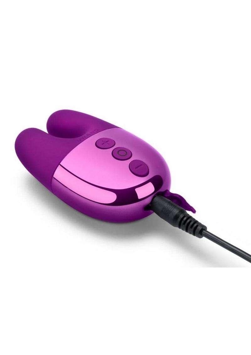 Le Wand Double Vibe Rechargeable Silicone Rabbit Vibrator Le Wand