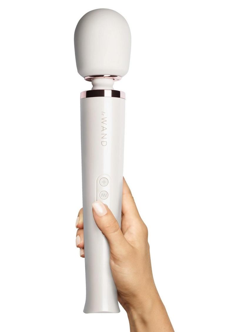 Le Wand Rechargeable Silicone Massager - Pearl Le Wand