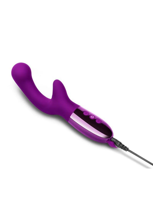 Load image 1 in gallery view. Le Wand Xo Rechargeable Silicone Dual Stimulating Vibrator Le Wand
