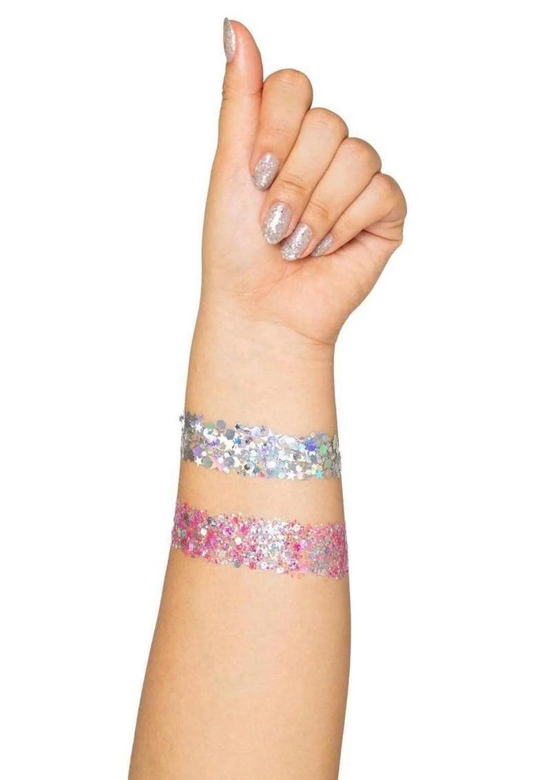 Leg Avenue Cambria Nipple Jewels Stickers and Body Glitter Leg Avenue