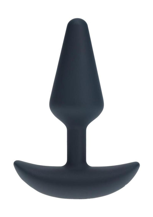 Load image 1 in gallery view. Levelz Classic Vibrating Silicone Rechargeable Anal Plug - Black - Small