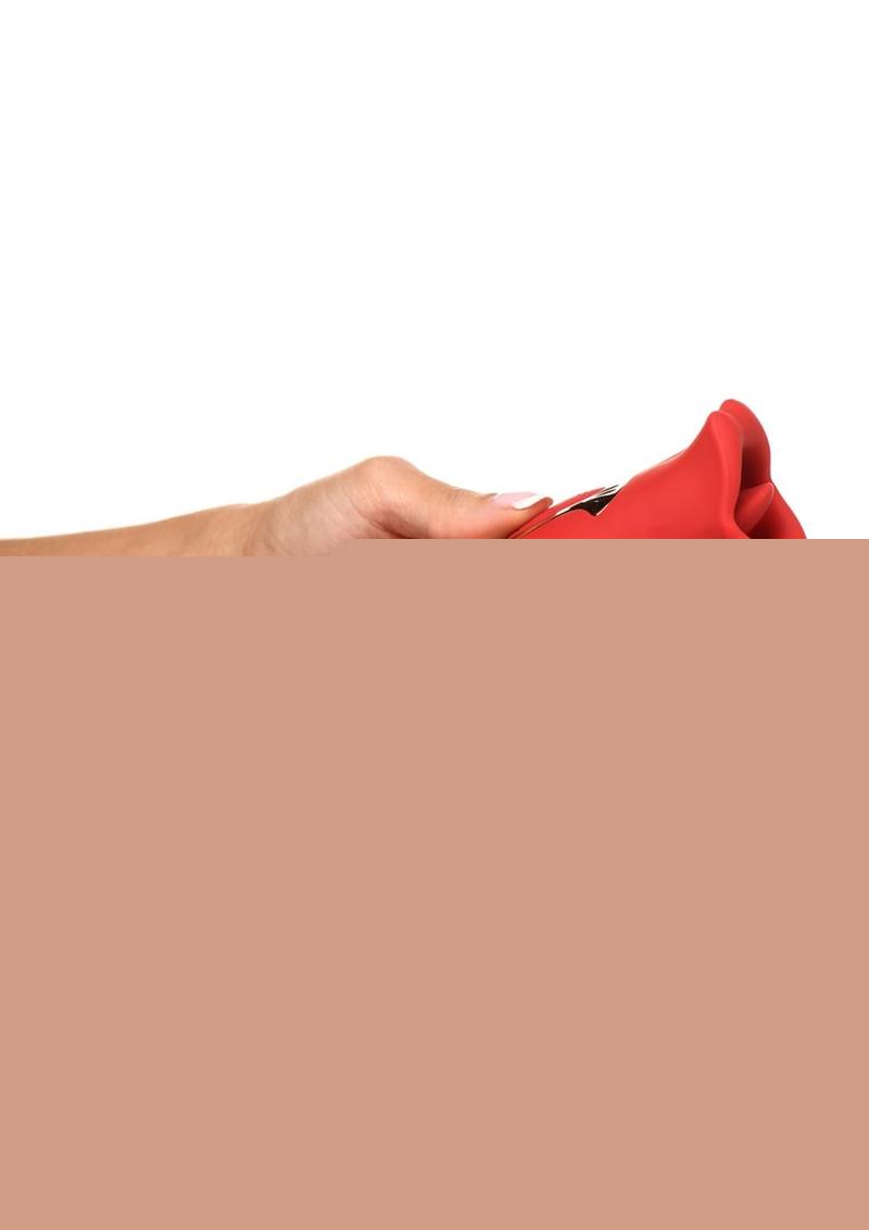 Lickgasm Kiss and Tell Pro Dual-Ended Kissing Rechargeable Silicone Vibrator Lickgasm