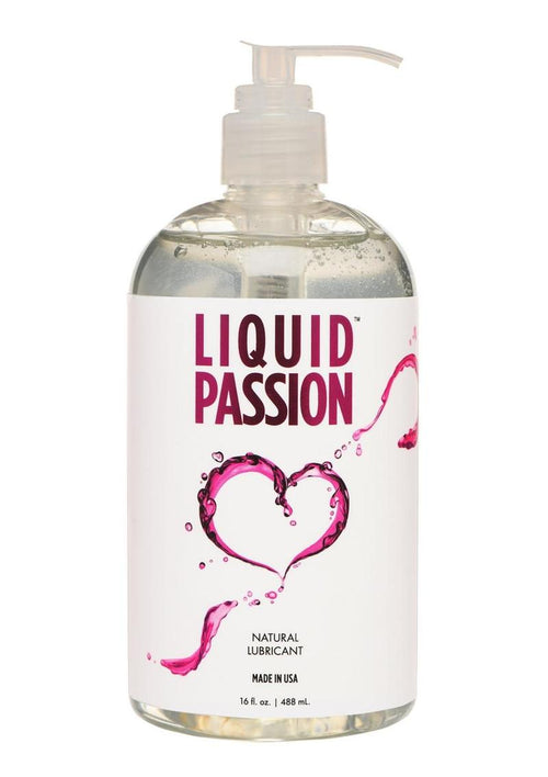 Load image 1 in gallery view. Liquid Passion Natural Lubricant - 16oz