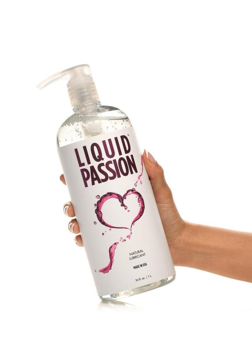 Load image 1 in gallery view. Liquid Passion Natural Lubricant - 34oz