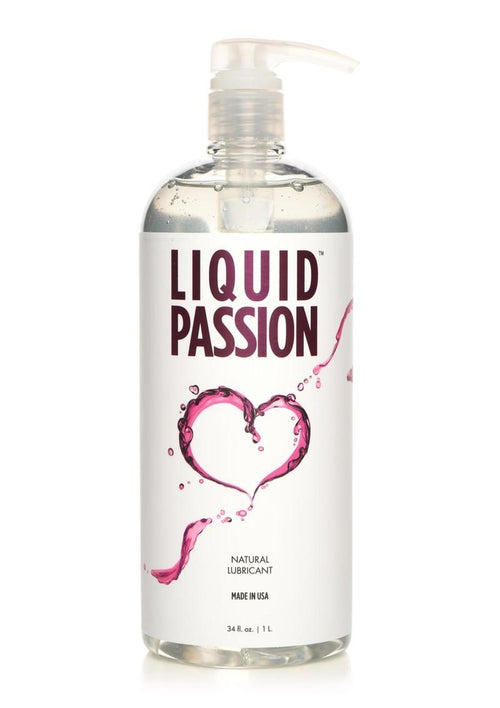 Load image 1 in gallery view. Liquid Passion Natural Lubricant - 34oz