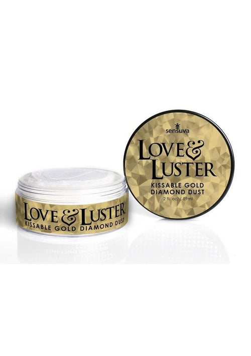 Load image 1 in gallery view. Love and Luster Kissable Gold Diamond Dust - 2oz.